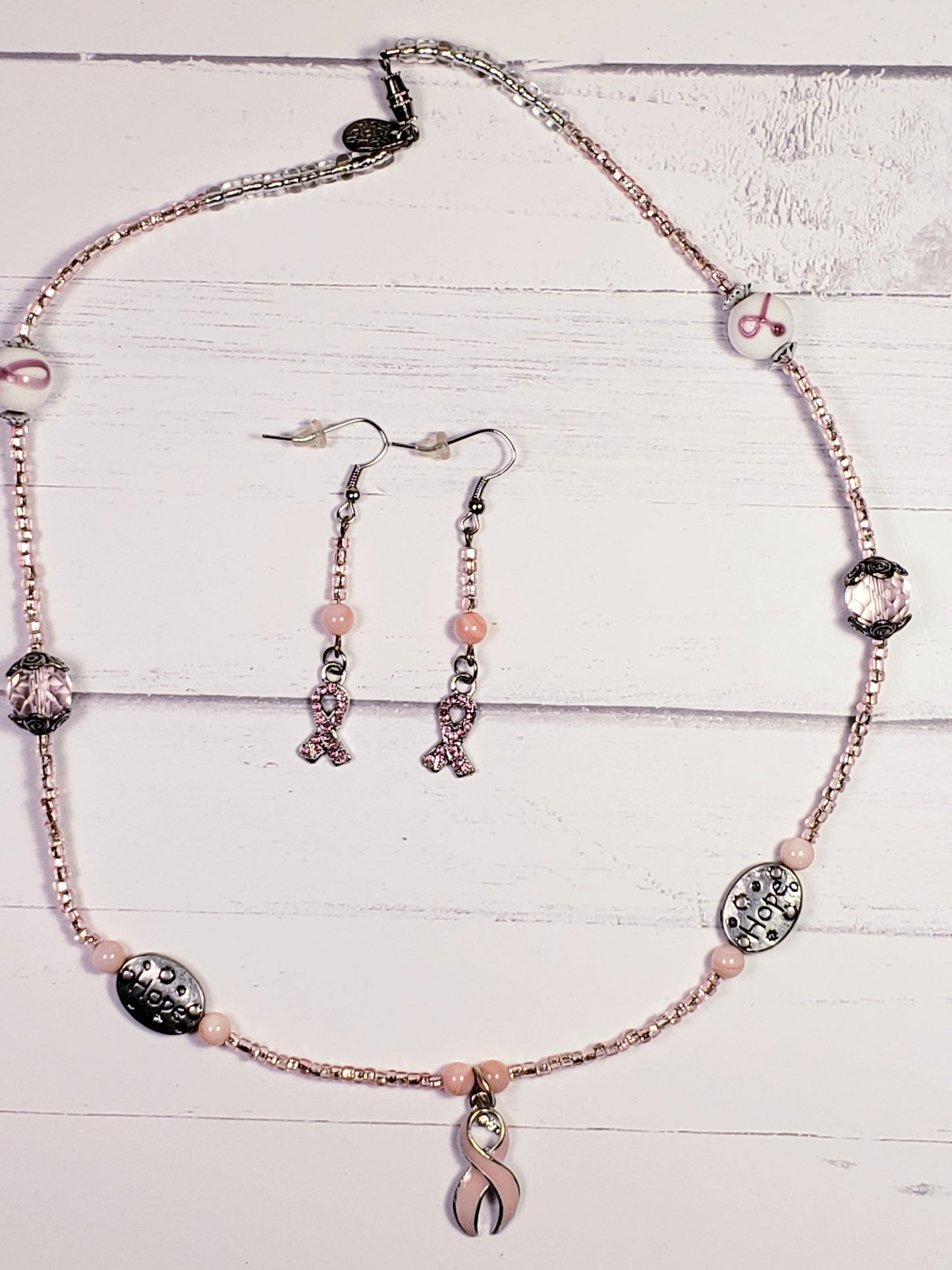 2 PC Breast Cancer Awareness set #7