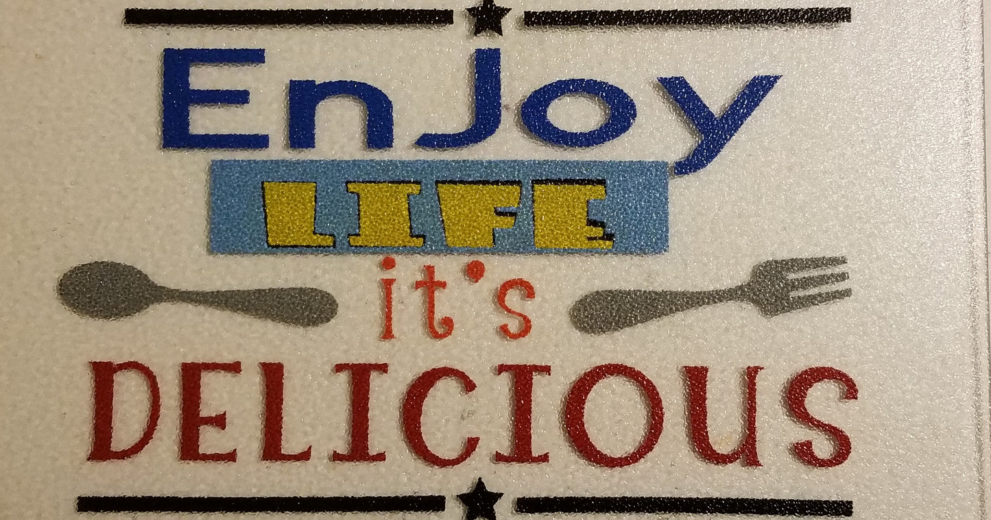 Enjoy Life It's Delicious Cutting Board