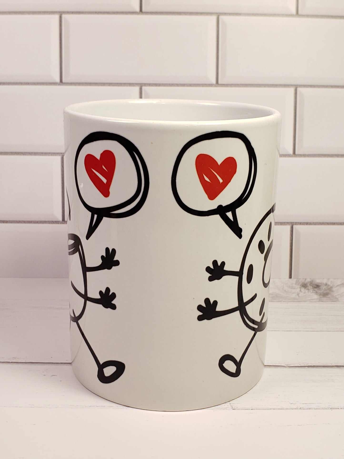 Coffee Donut Morning Love Mug 15oz