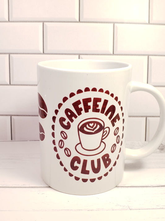 Caffeine Club Coffee Mug 15oz