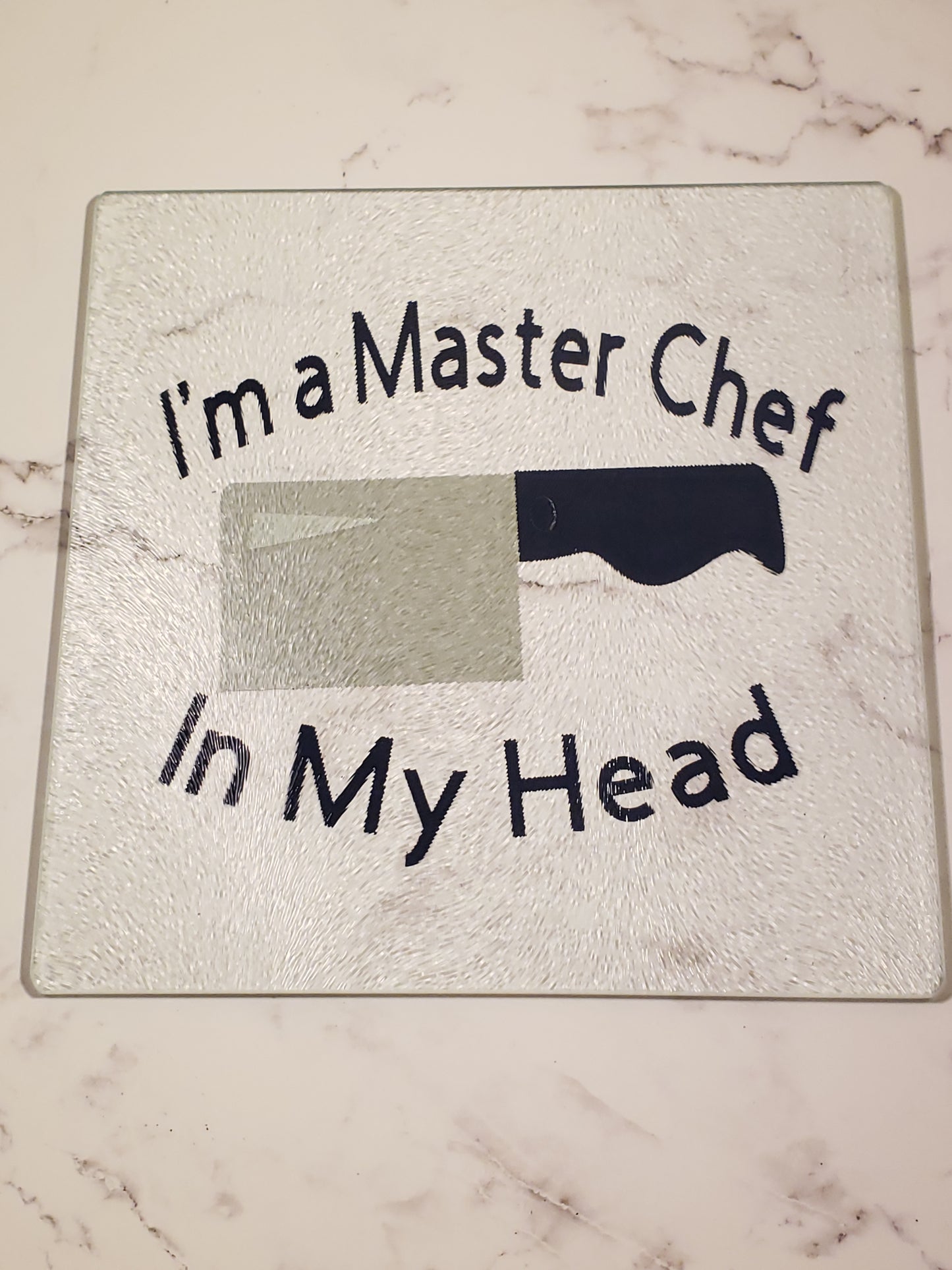 I'm a Master Chef In My Head Cutting Board