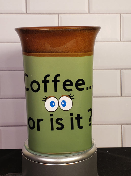 Coffee or Is It? Coffee Mug Green 12oz Cup