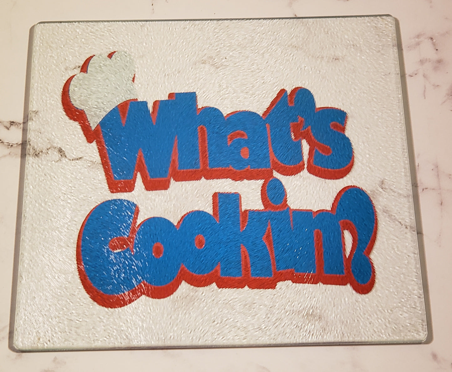 What's Cooking Glass cutting board