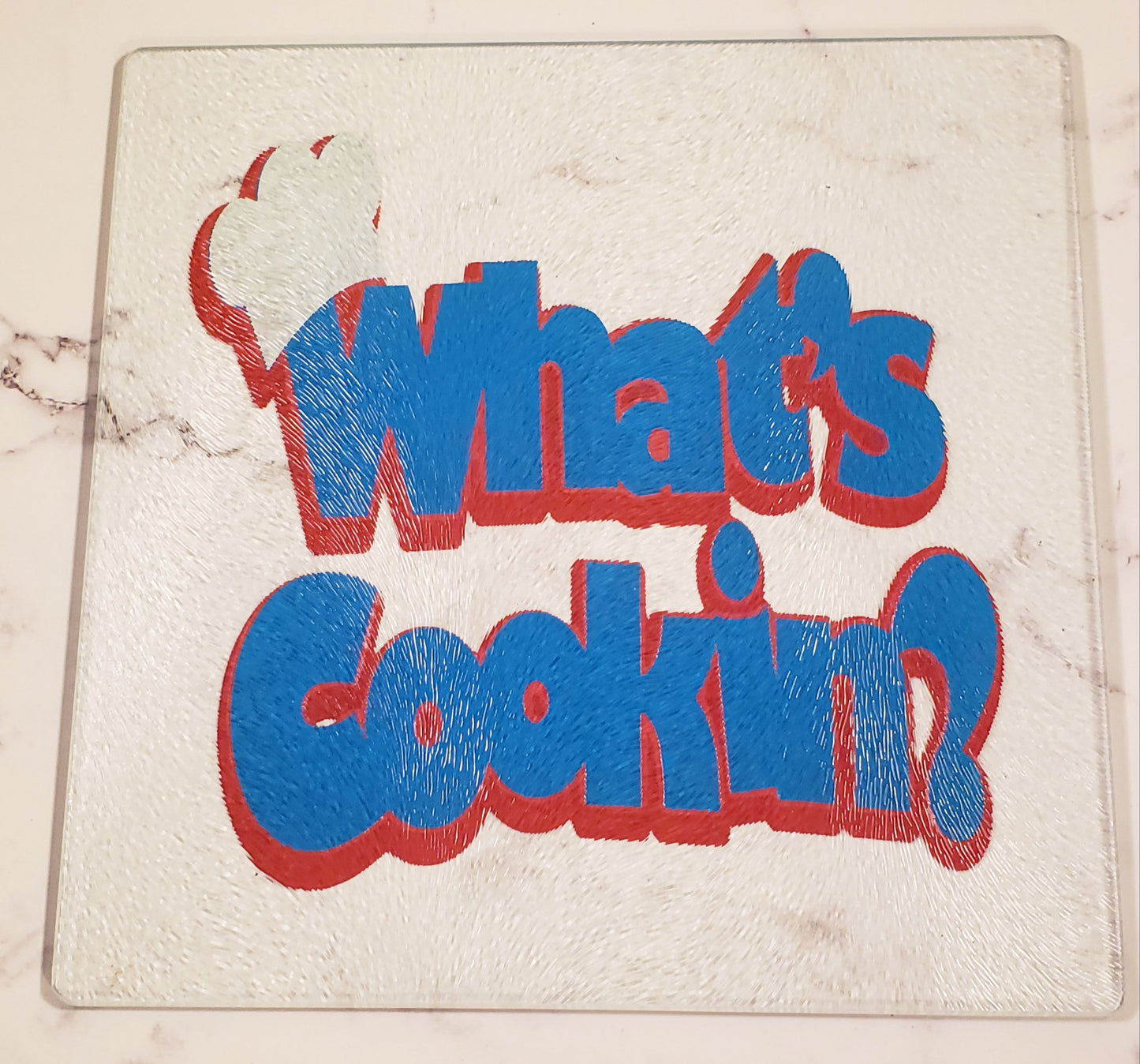 What's Cooking Glass cutting board