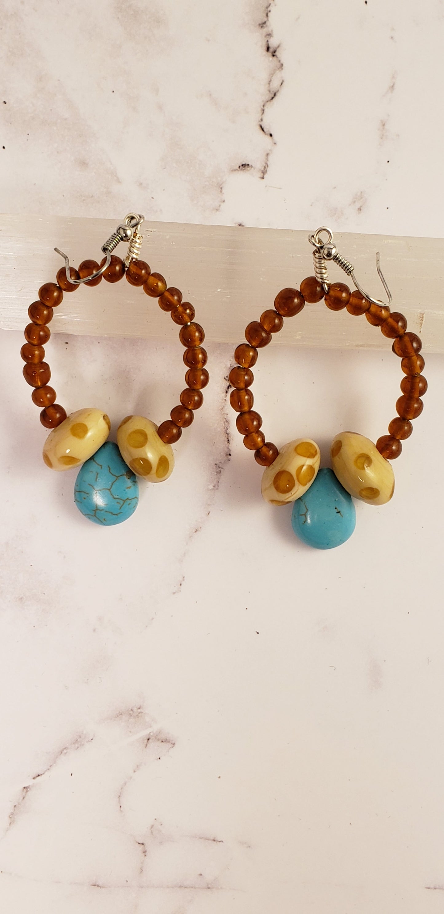 Turquoise Drops Earrings