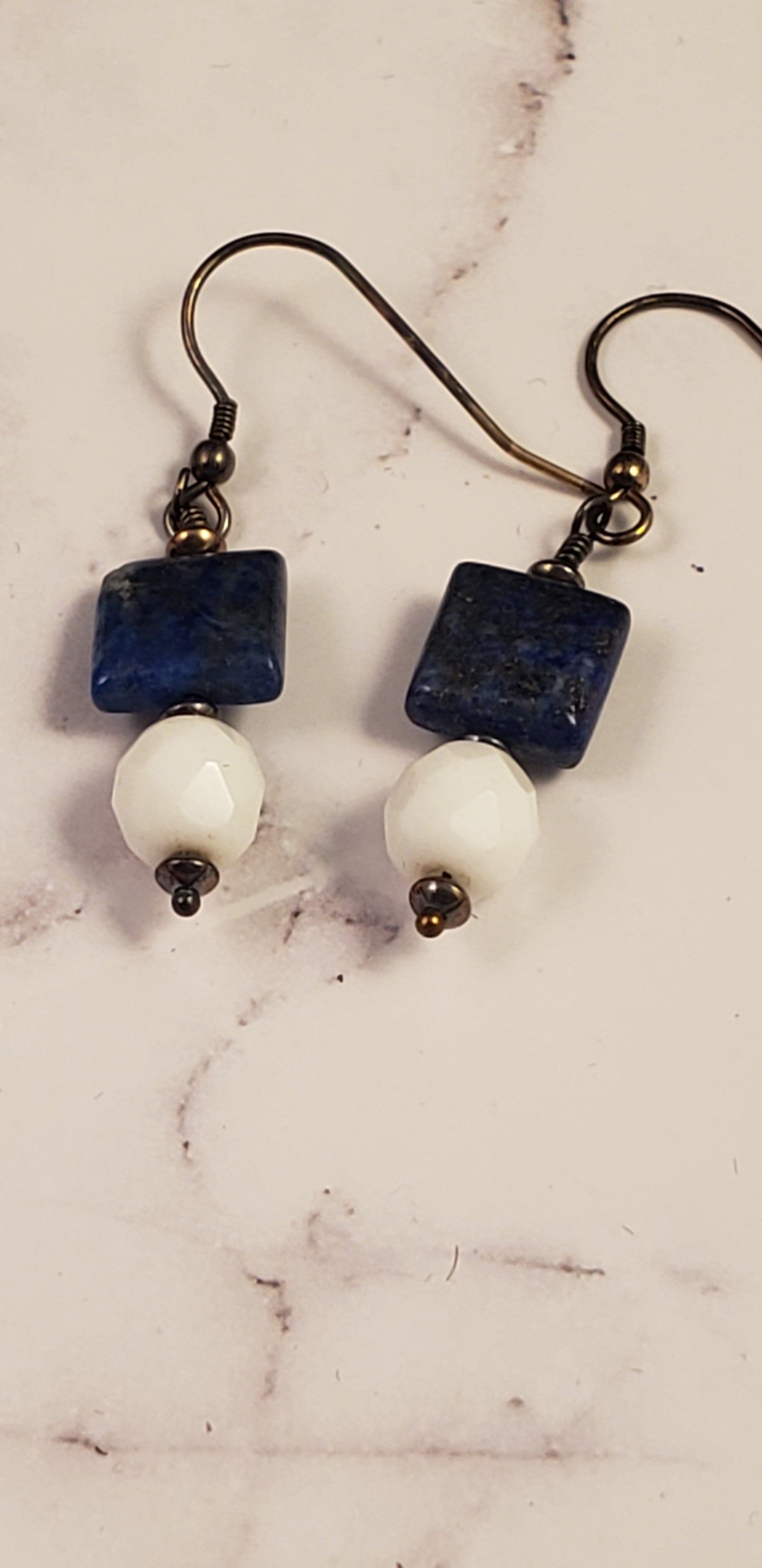 Lapis Lazuli Sterling Silver Earrings