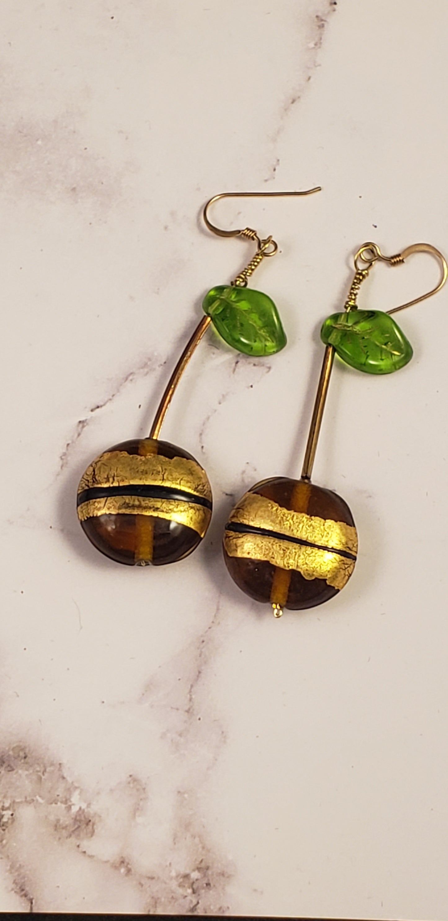 Dark Cherries Earrings